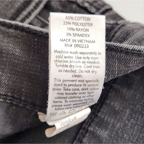 Pacsun Women's Black Denim Shorts Size 26 - Picture 4 of 7